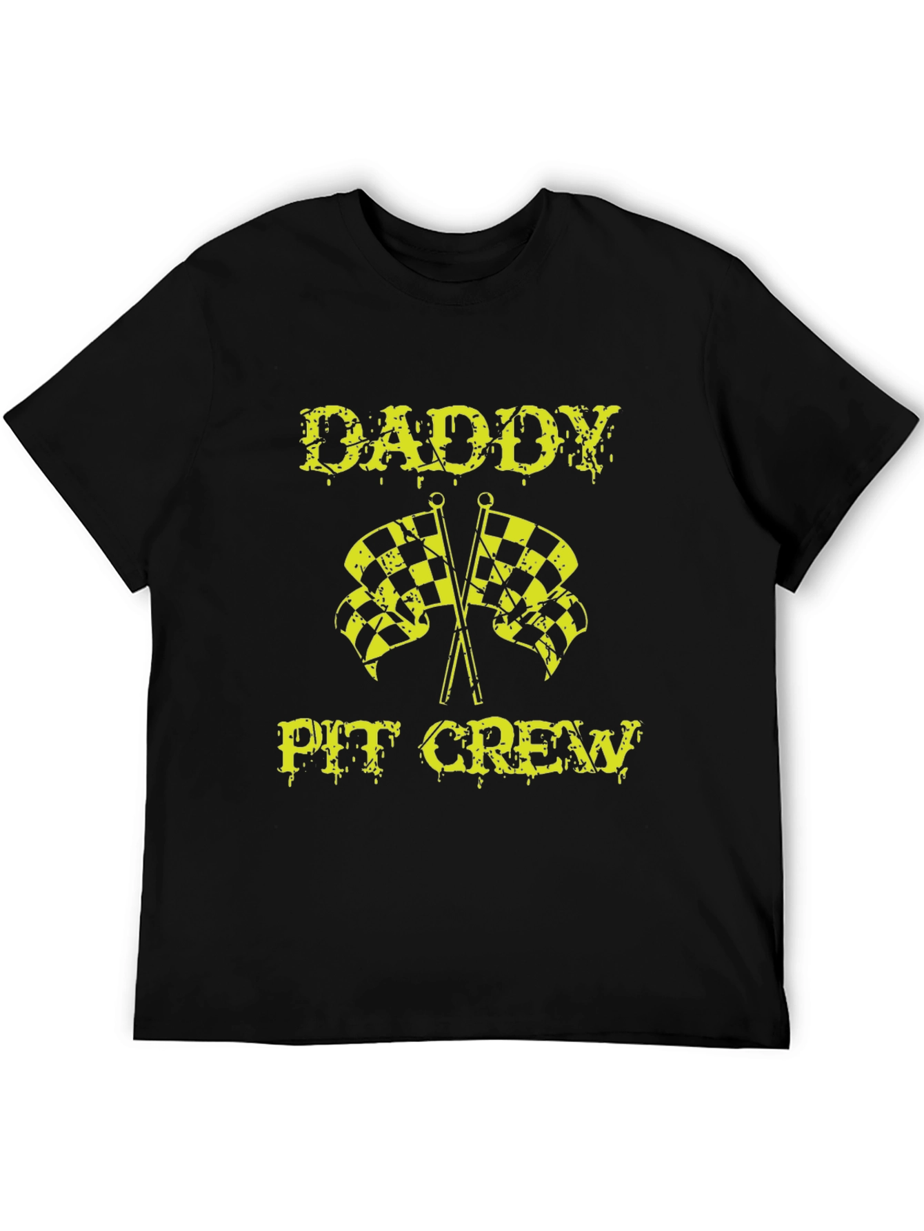 Daddy Pit Crew Graphic Tee - Race Car Fan
