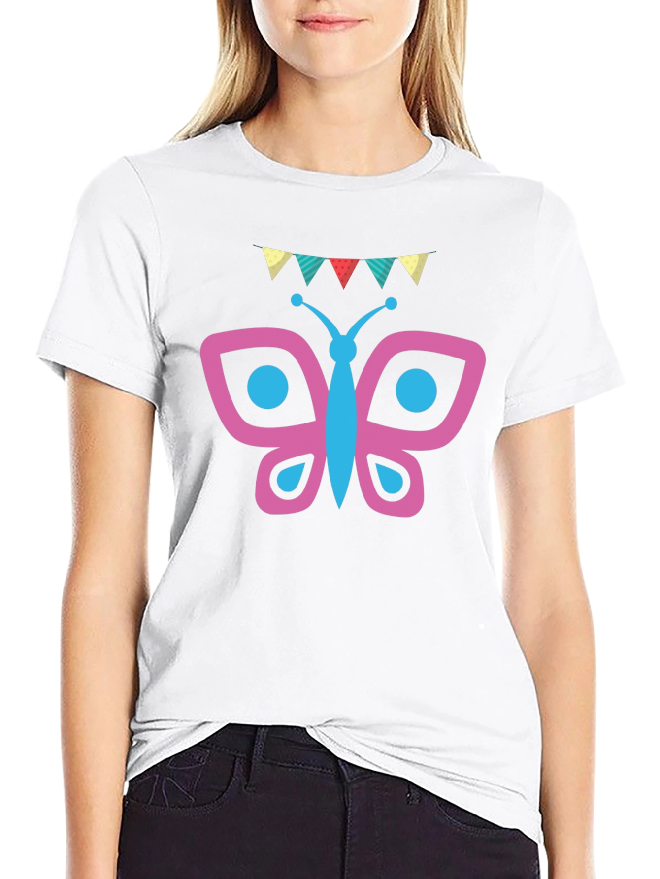 Butterfly Graphic Tee - Fun & Unique Design