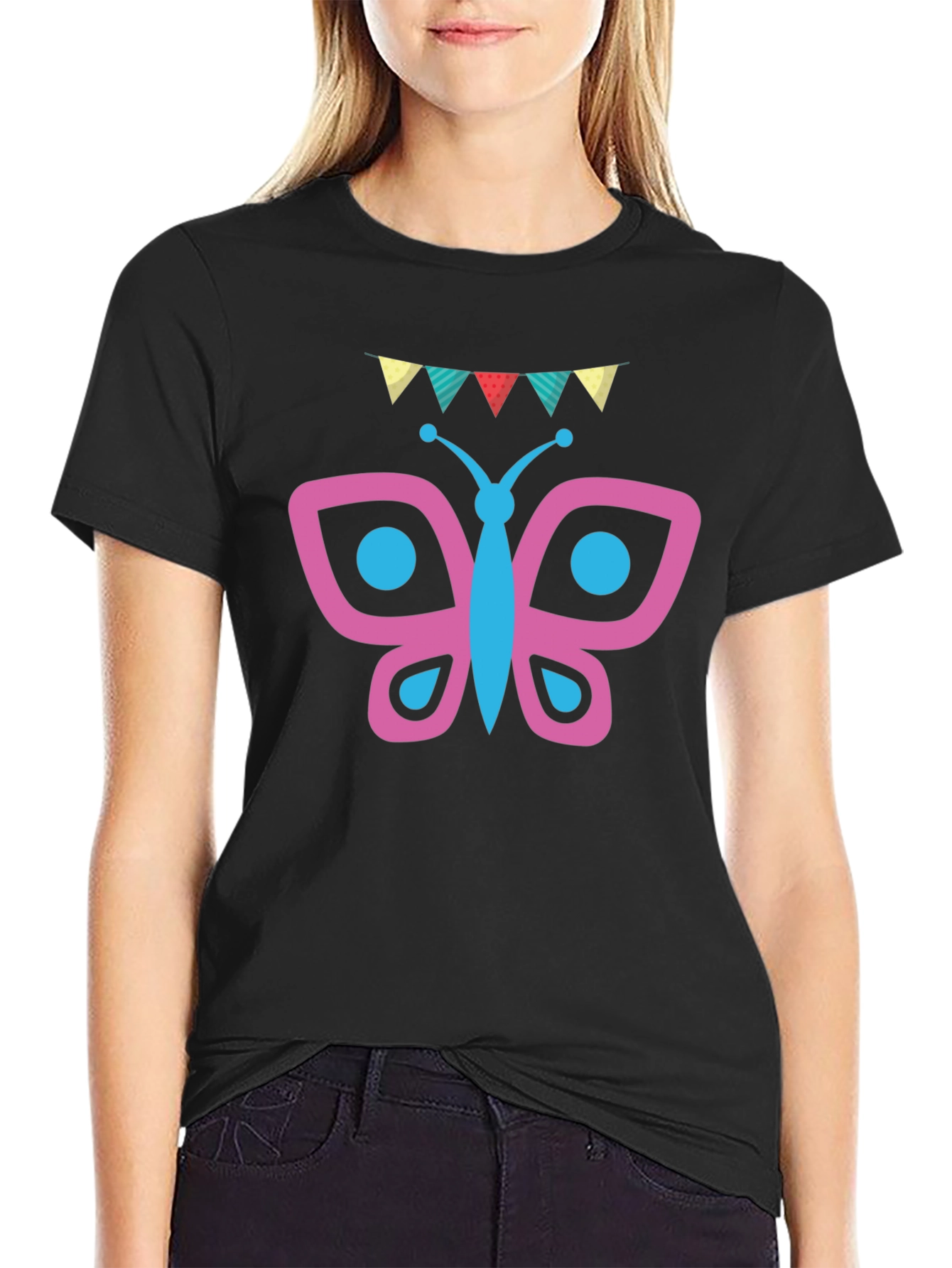 Butterfly Graphic Tee - Fun & Unique Design