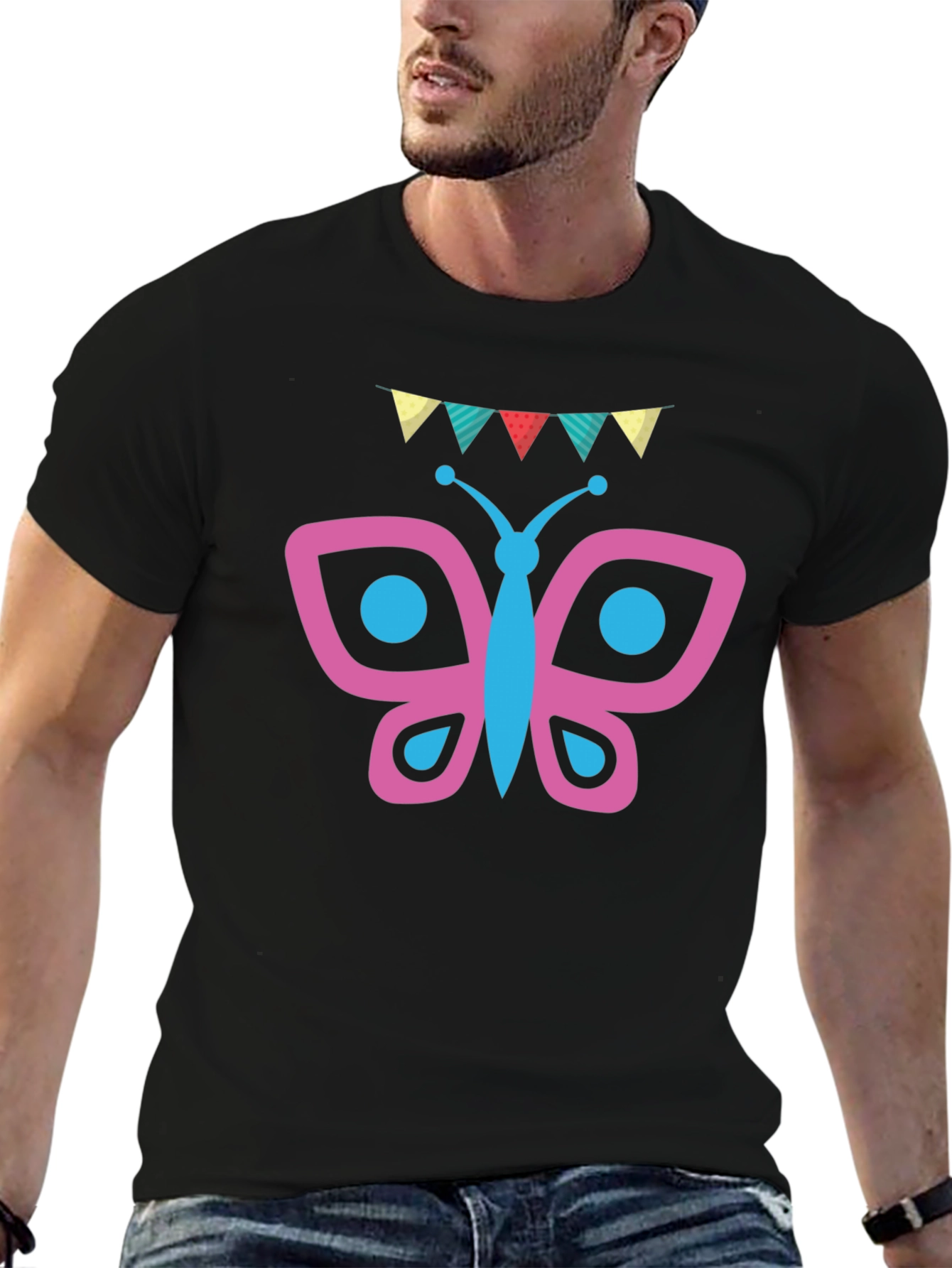 Butterfly Graphic Tee - Fun & Unique Design
