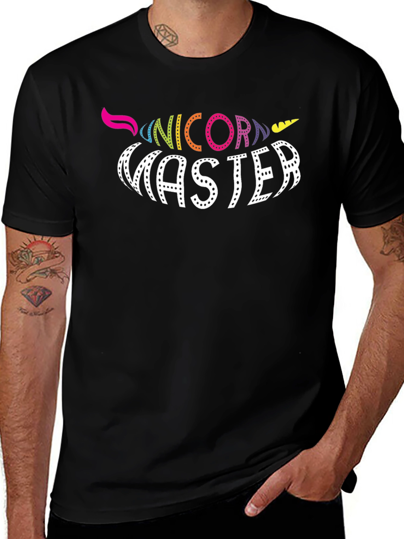 Unicorn Master Black T-Shirt