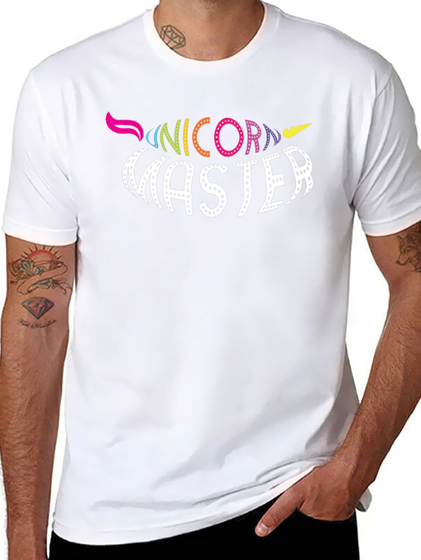 Unicorn Master Black T-Shirt