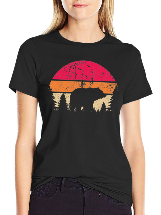 Vintage Bear Sunset T-Shirt