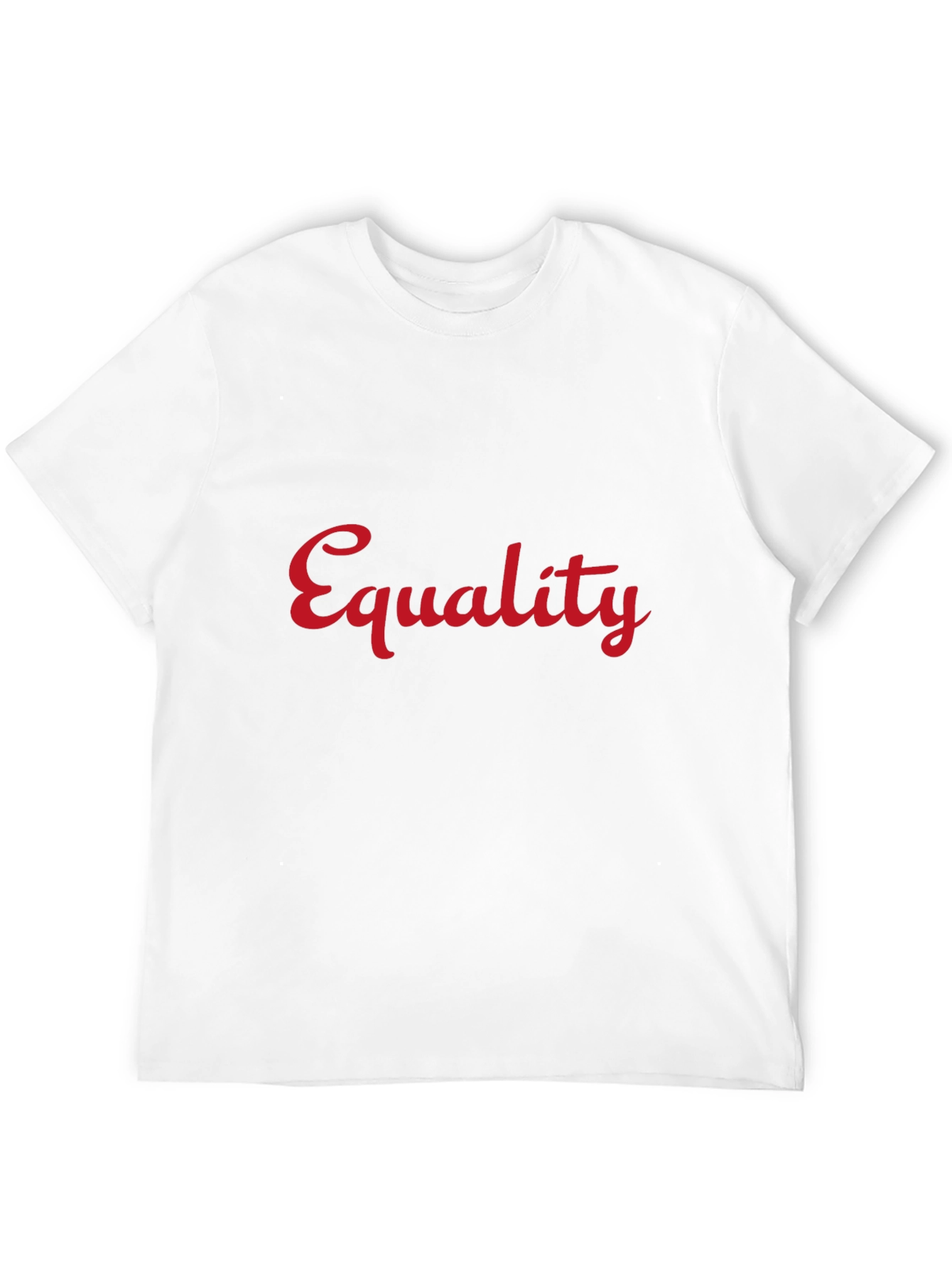 Equality Graphic Tee - Black Crew Neck