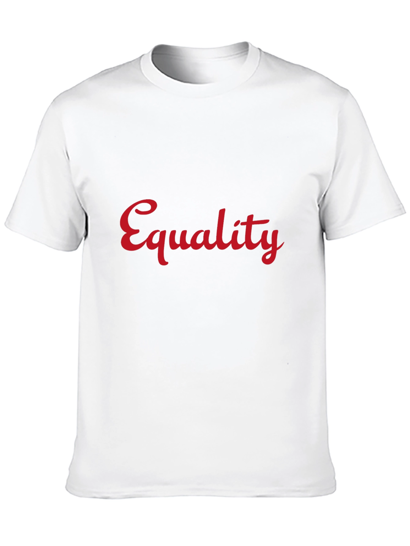 Equality Graphic Tee - Black Crew Neck