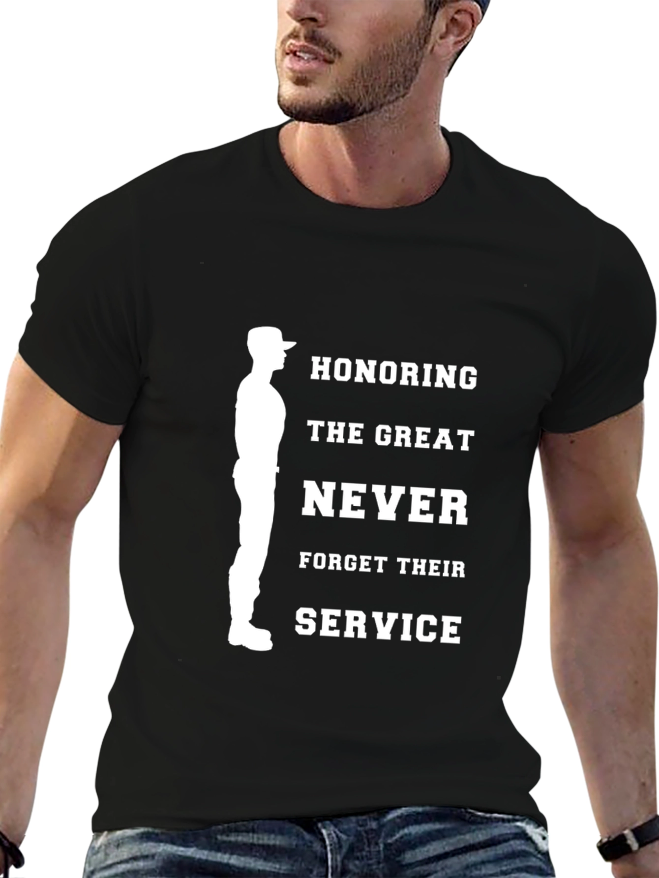 Honoring Service Graphic T-Shirt