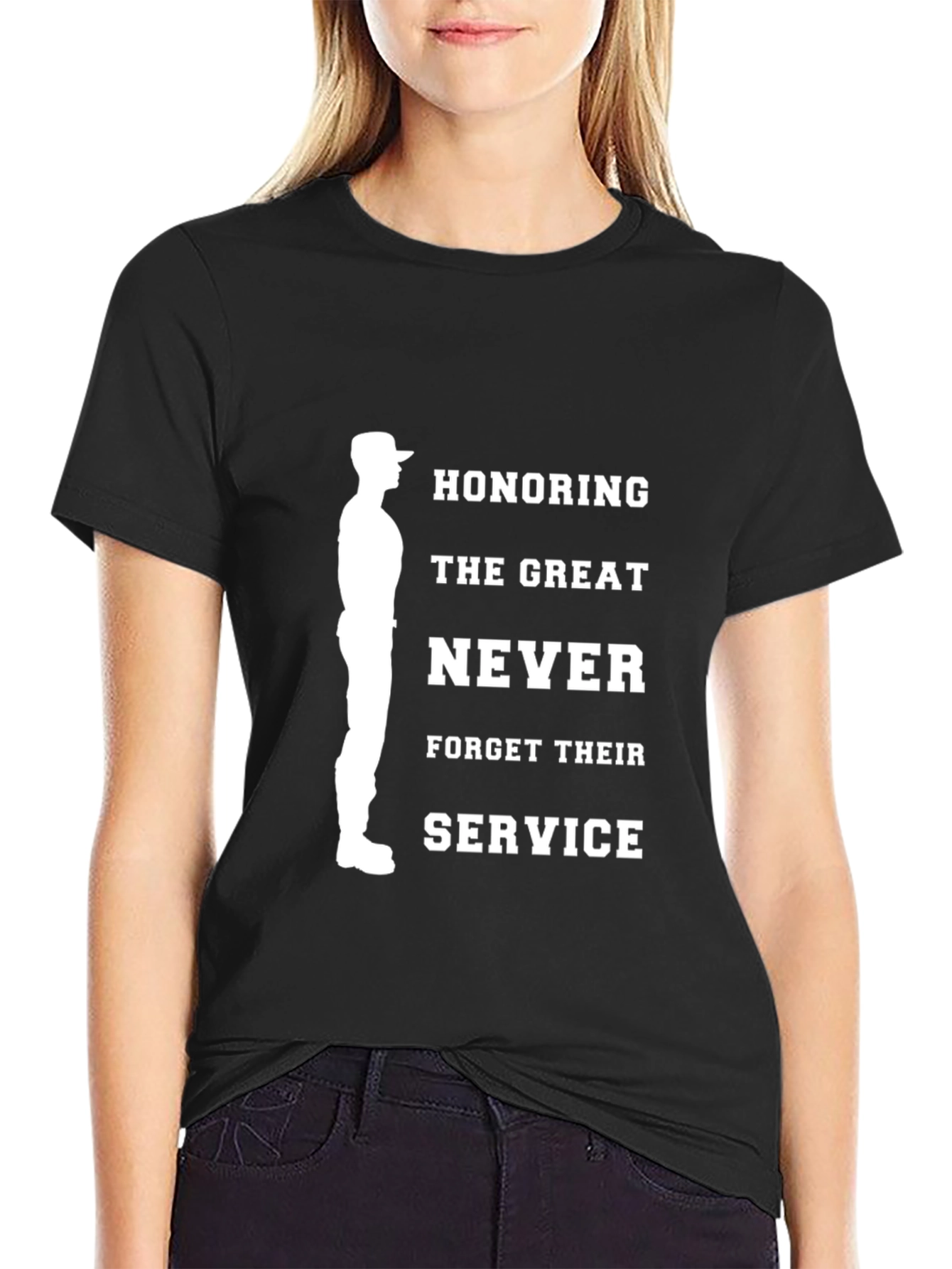 Honoring Service Graphic T-Shirt
