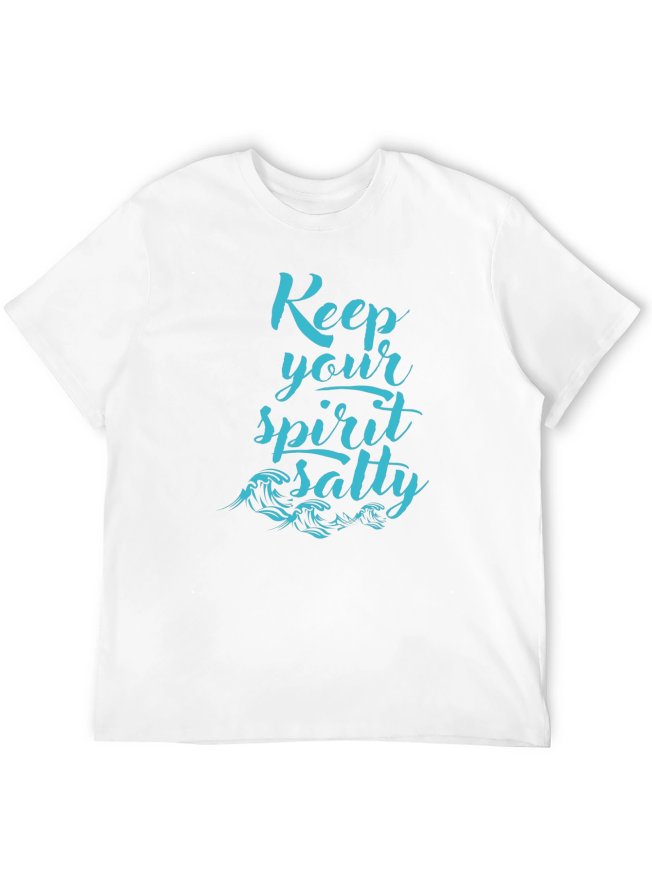 Keep Your Spirit Salty Graphic Tee - Black