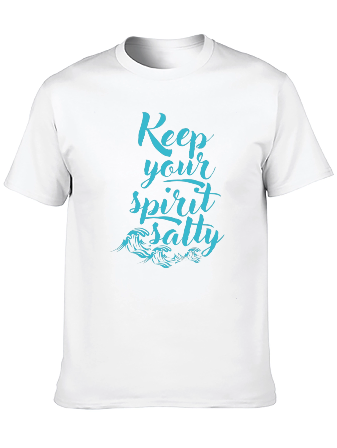 Keep Your Spirit Salty Graphic Tee - Black