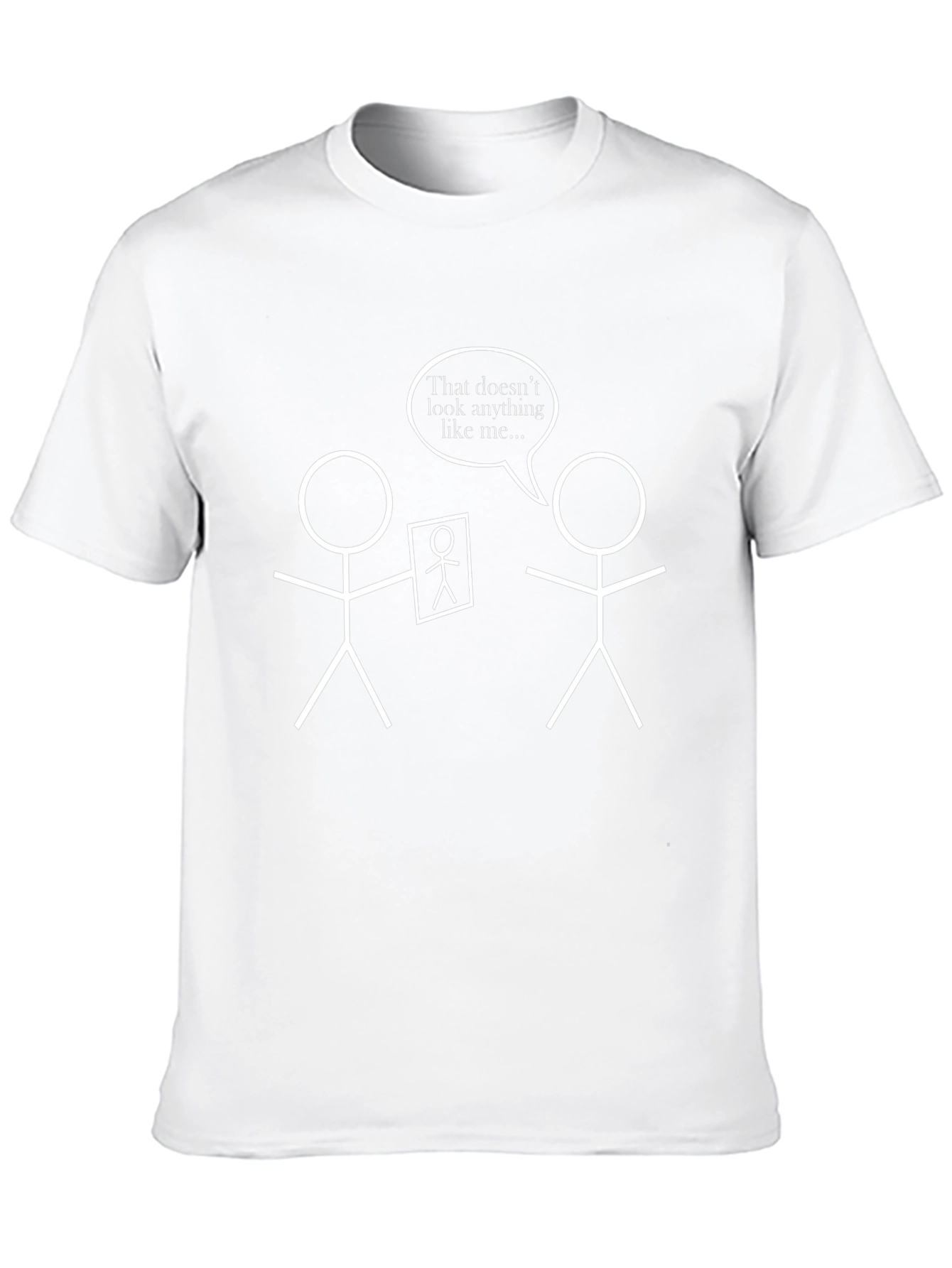 Funny Stick Figure Graphic T-Shirt