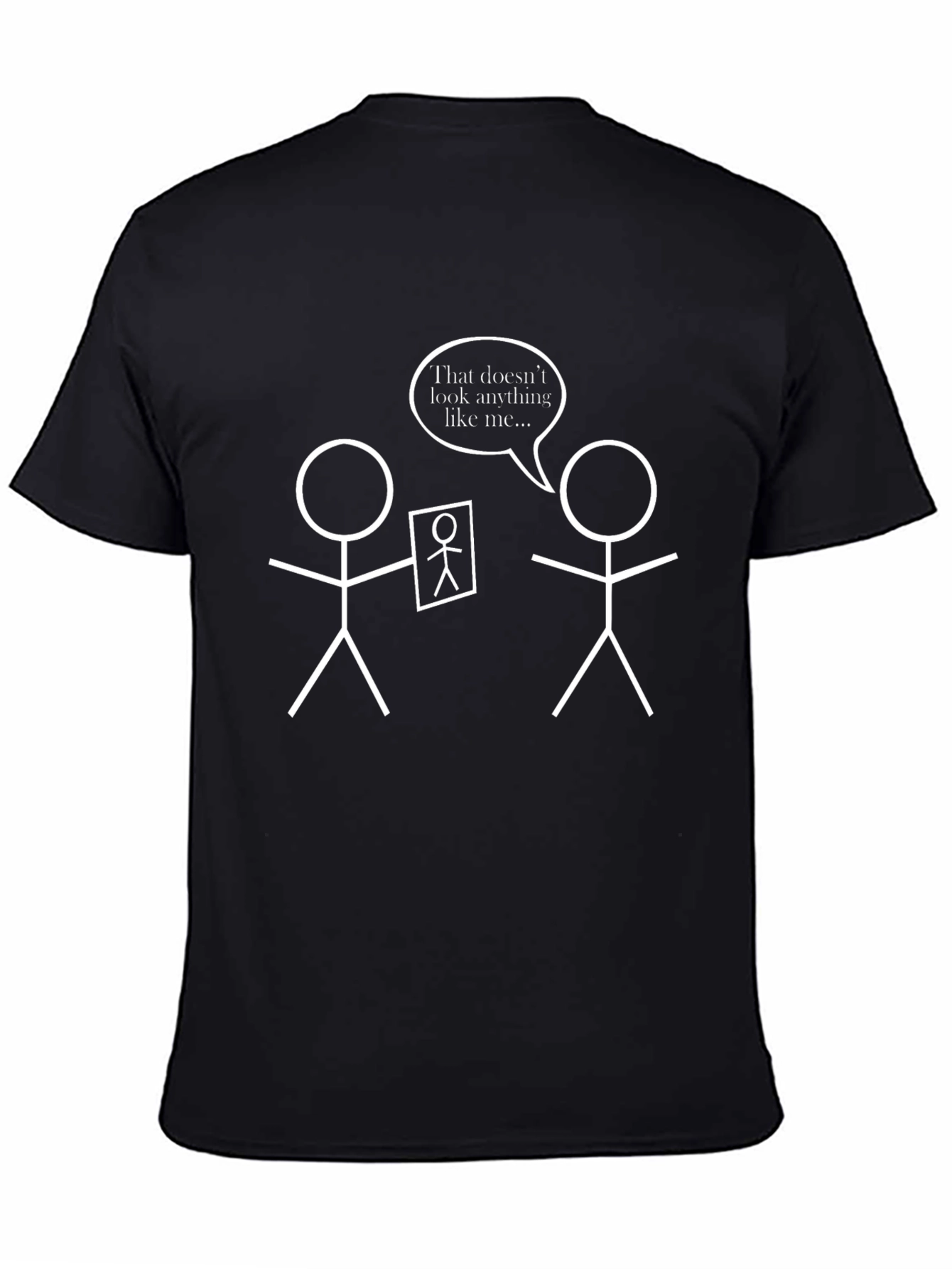 Funny Stick Figure Graphic T-Shirt