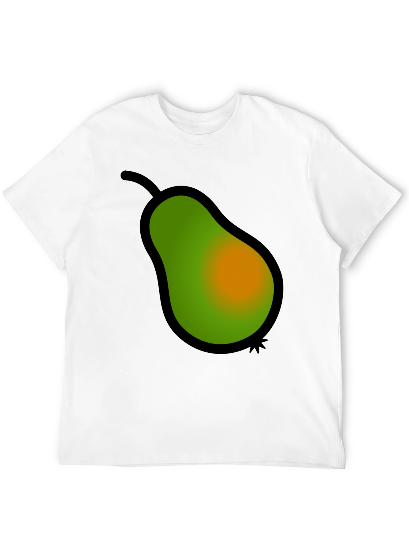 Pear Graphic Tee - Stylish Fruit Design