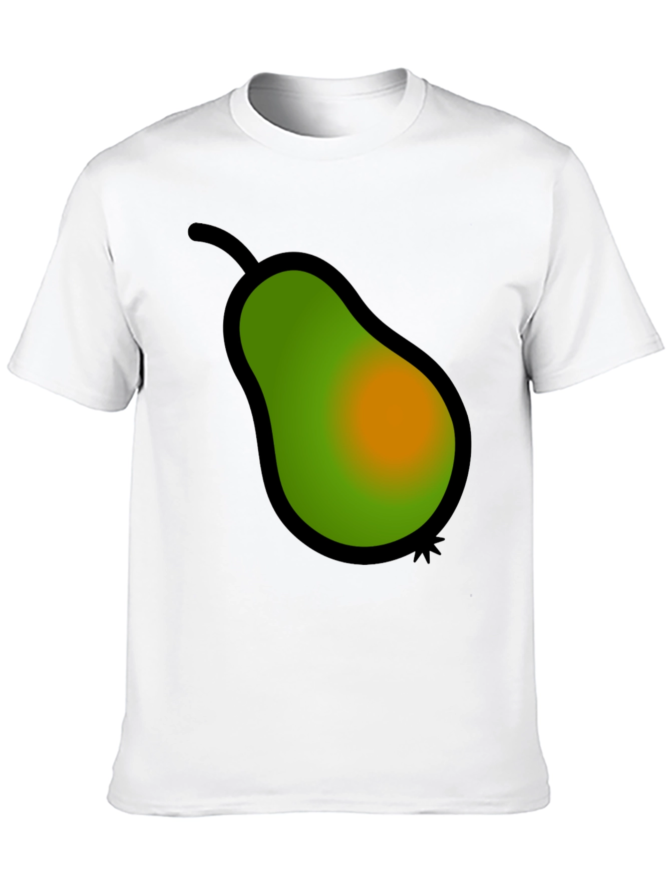 Pear Graphic Tee - Stylish Fruit Design