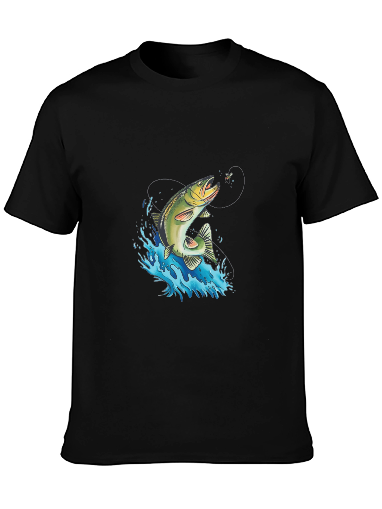 Fishing T-Shirt - Catch of the Day Graphic Tee