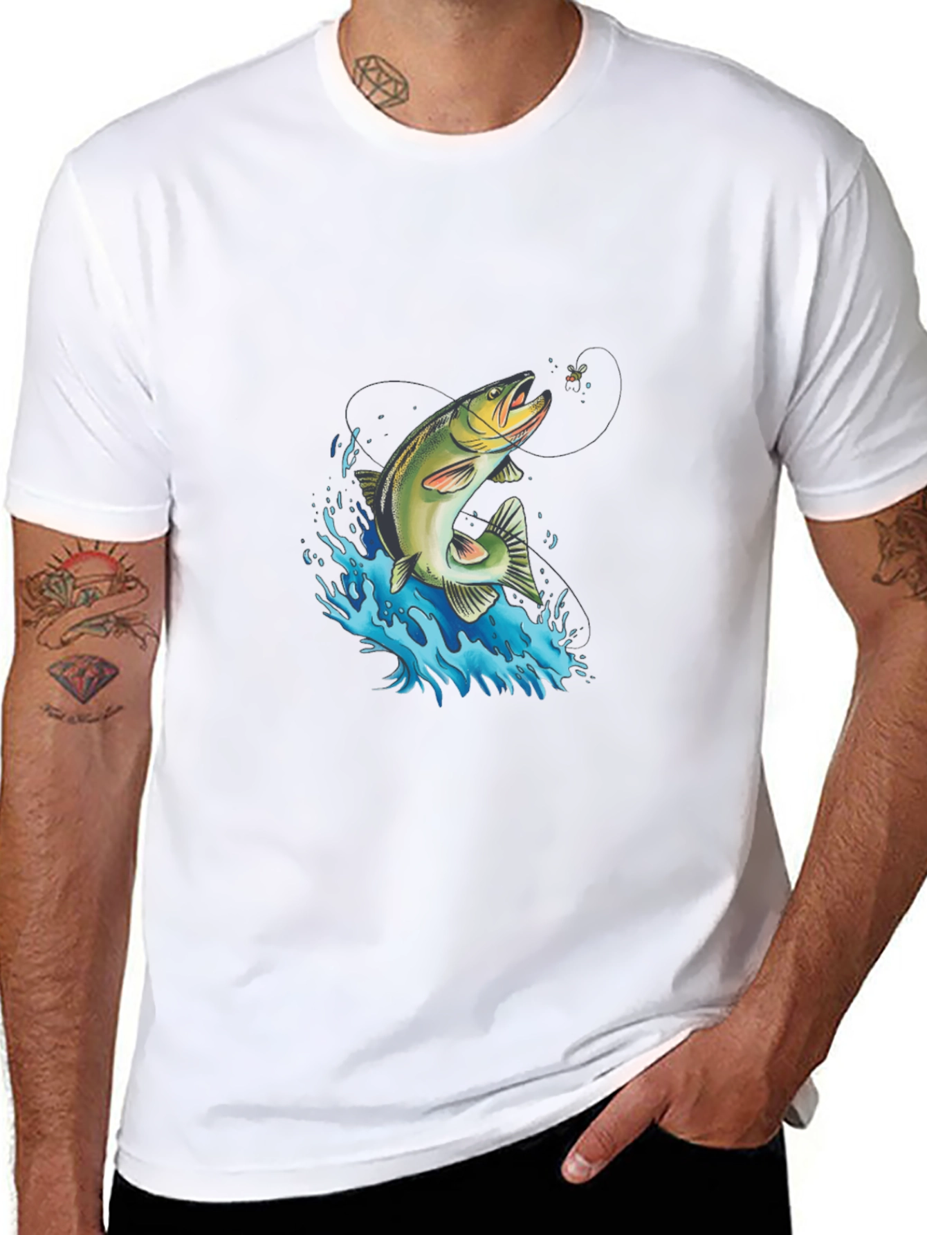 Fishing T-Shirt - Catch of the Day Graphic Tee