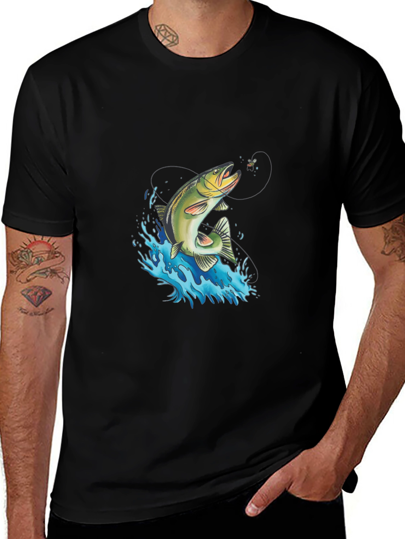 Fishing T-Shirt - Catch of the Day Graphic Tee