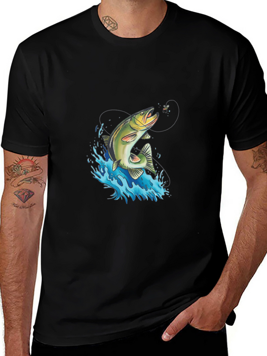 Fishing T-Shirt - Catch of the Day Graphic Tee