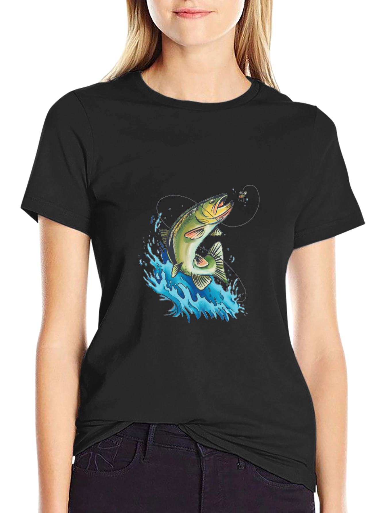 Fishing T-Shirt - Catch of the Day Graphic Tee