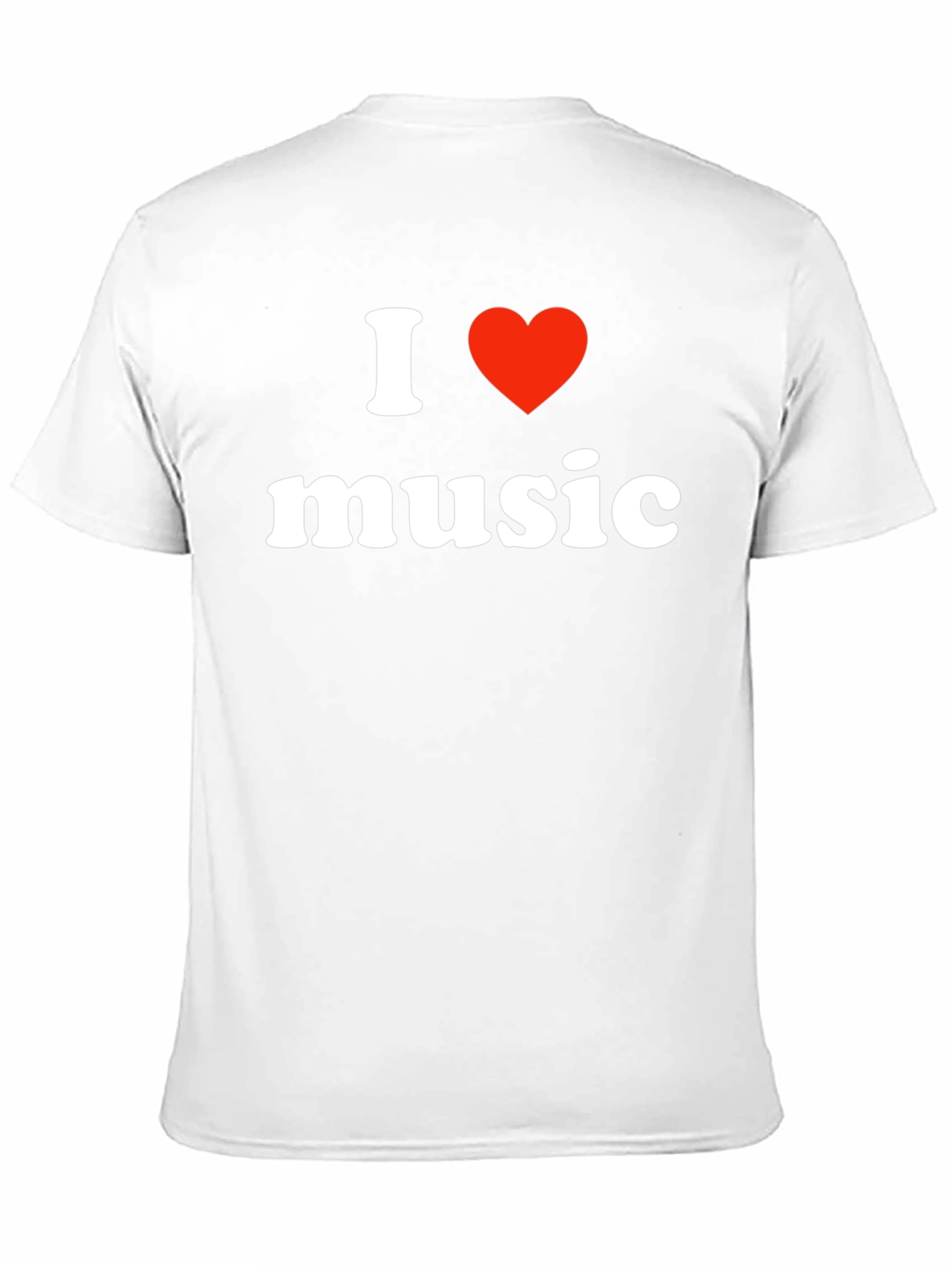 I Heart Music Black T-Shirt