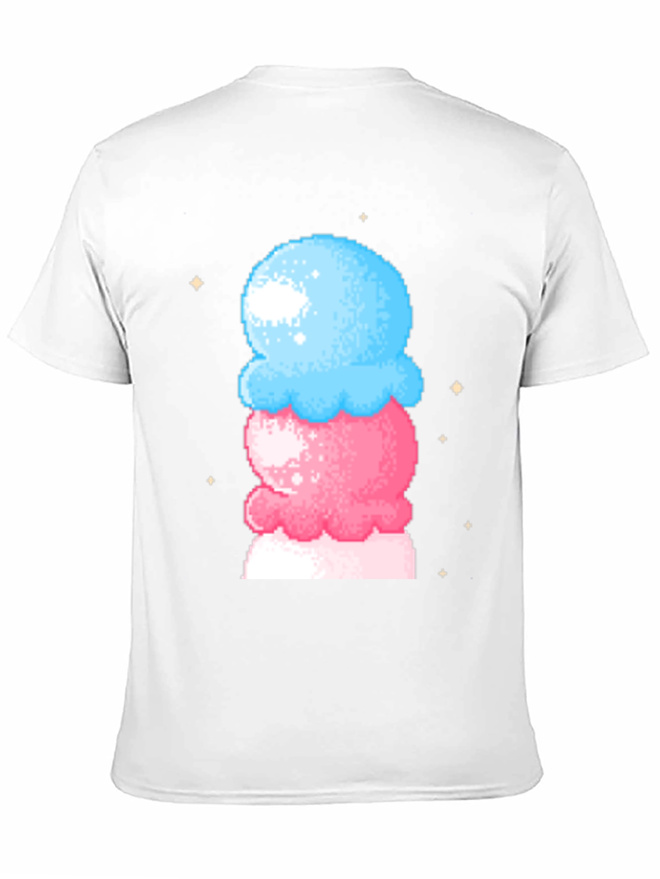 Pixel Ice Cream T-Shirt - Retro Gaming Style