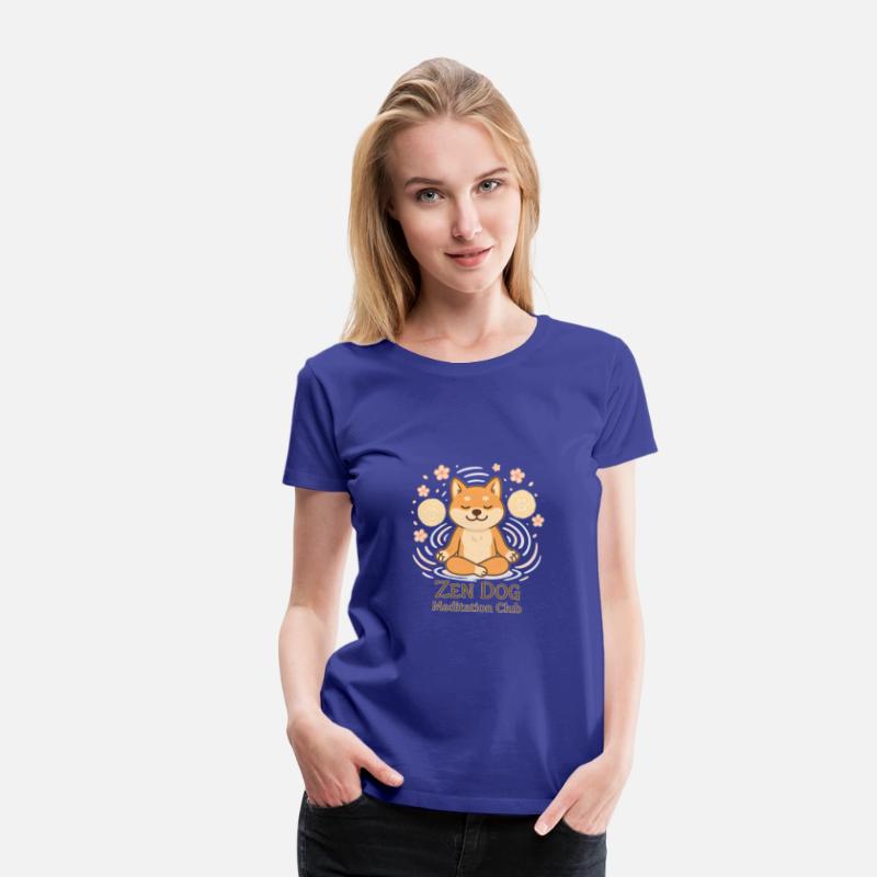 Zen Dog Meditation Club – Shiba Inu Shirt