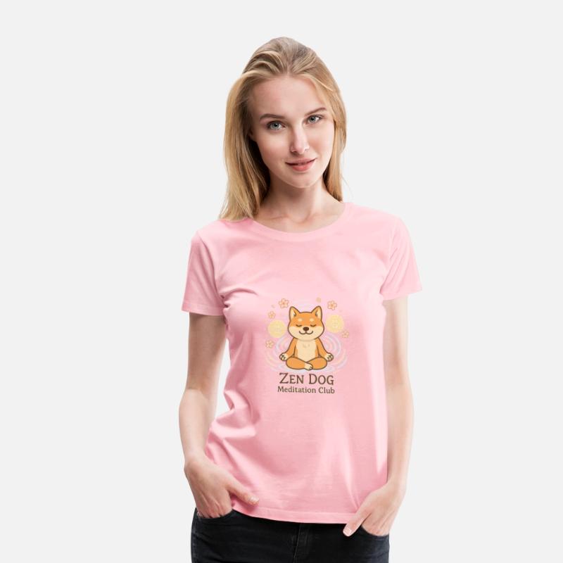 Zen Dog Meditation Club – Shiba Inu Shirt