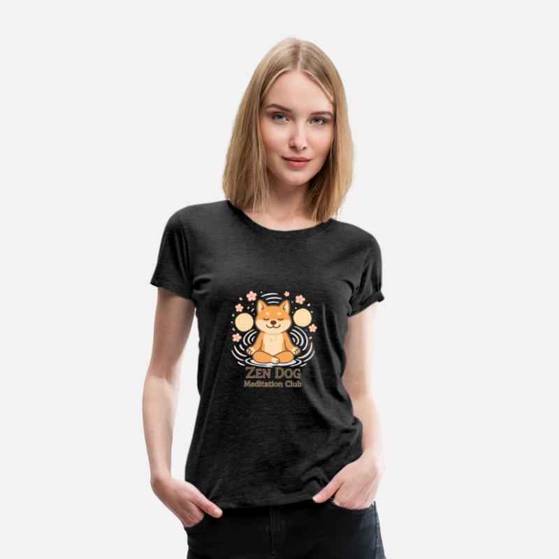 Zen Dog Meditation Club – Shiba Inu Shirt
