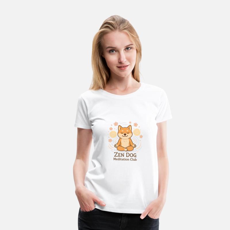 Zen Dog Meditation Club – Shiba Inu Shirt