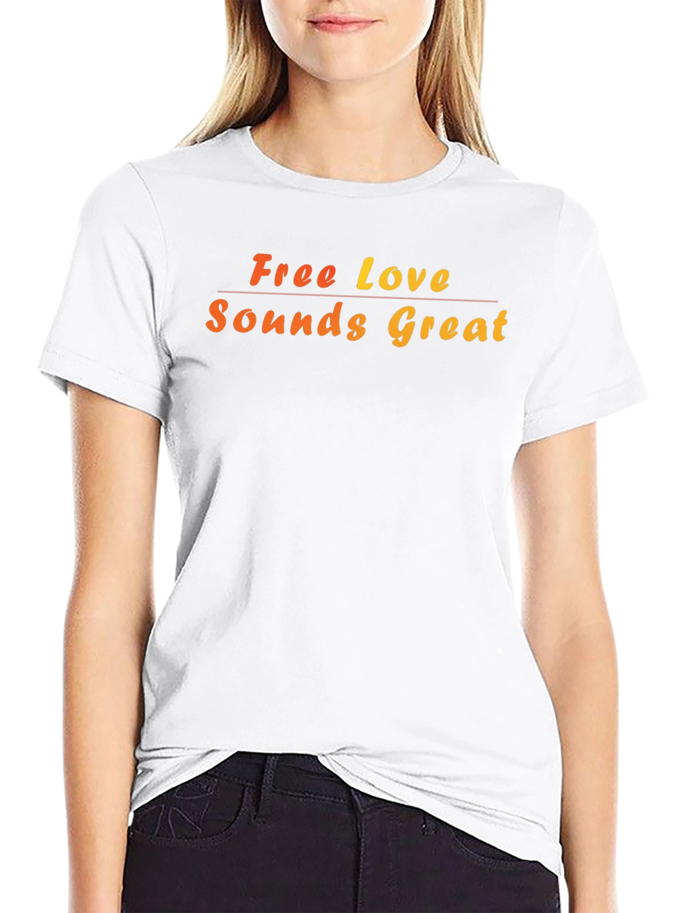 Free Love Sounds Great Graphic T-Shirt