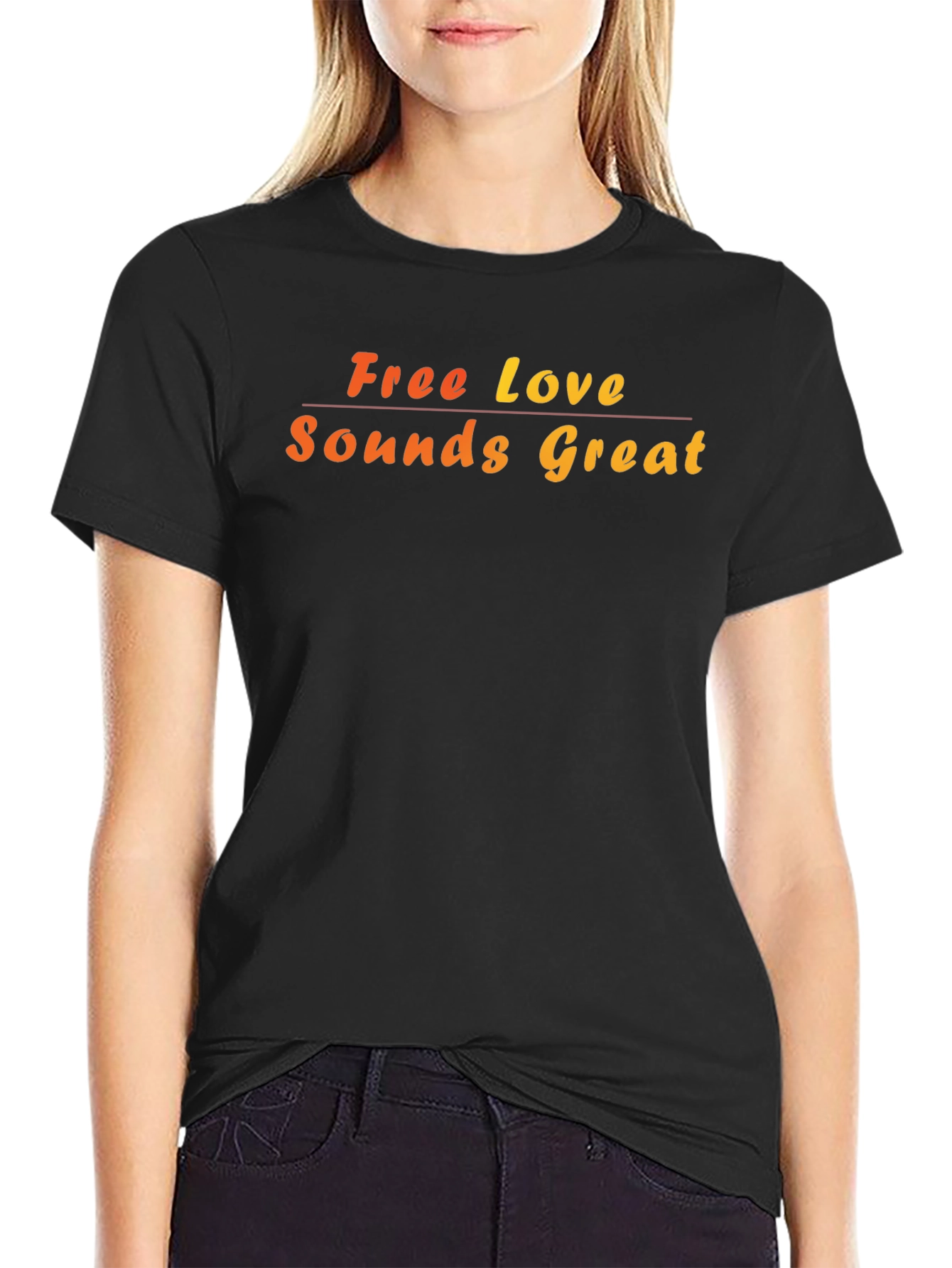 Free Love Sounds Great Graphic T-Shirt