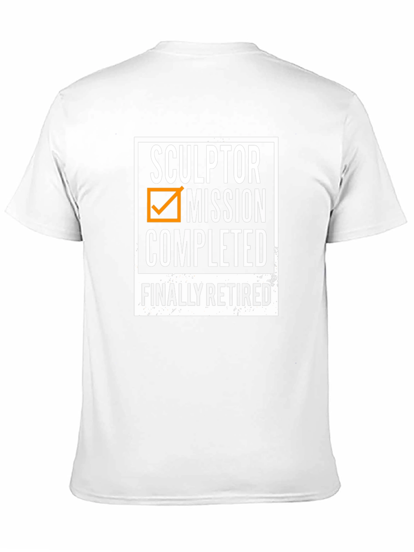 Sculptor Retired - Mission Completed T-Shirt
