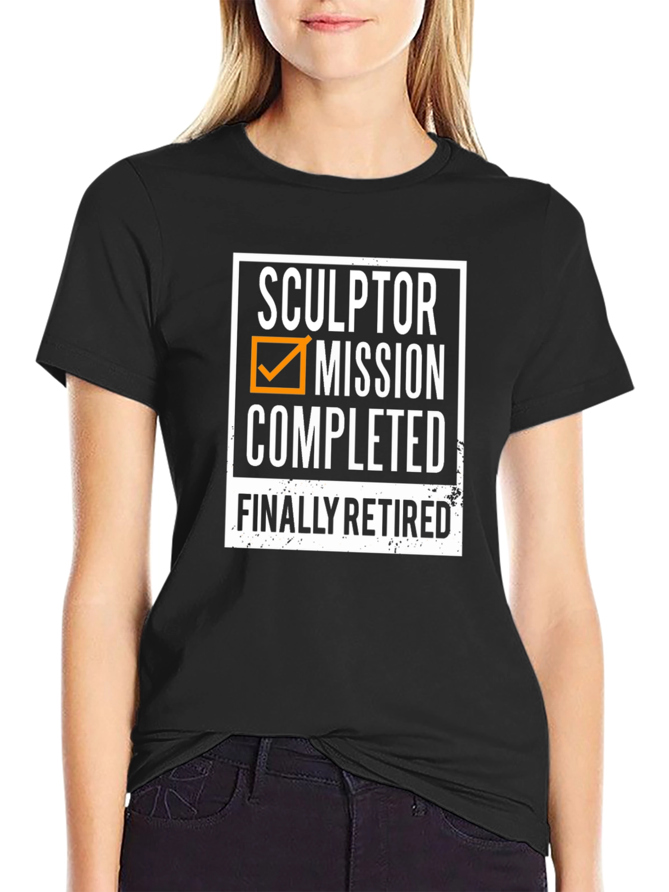 Sculptor Retired - Mission Completed T-Shirt