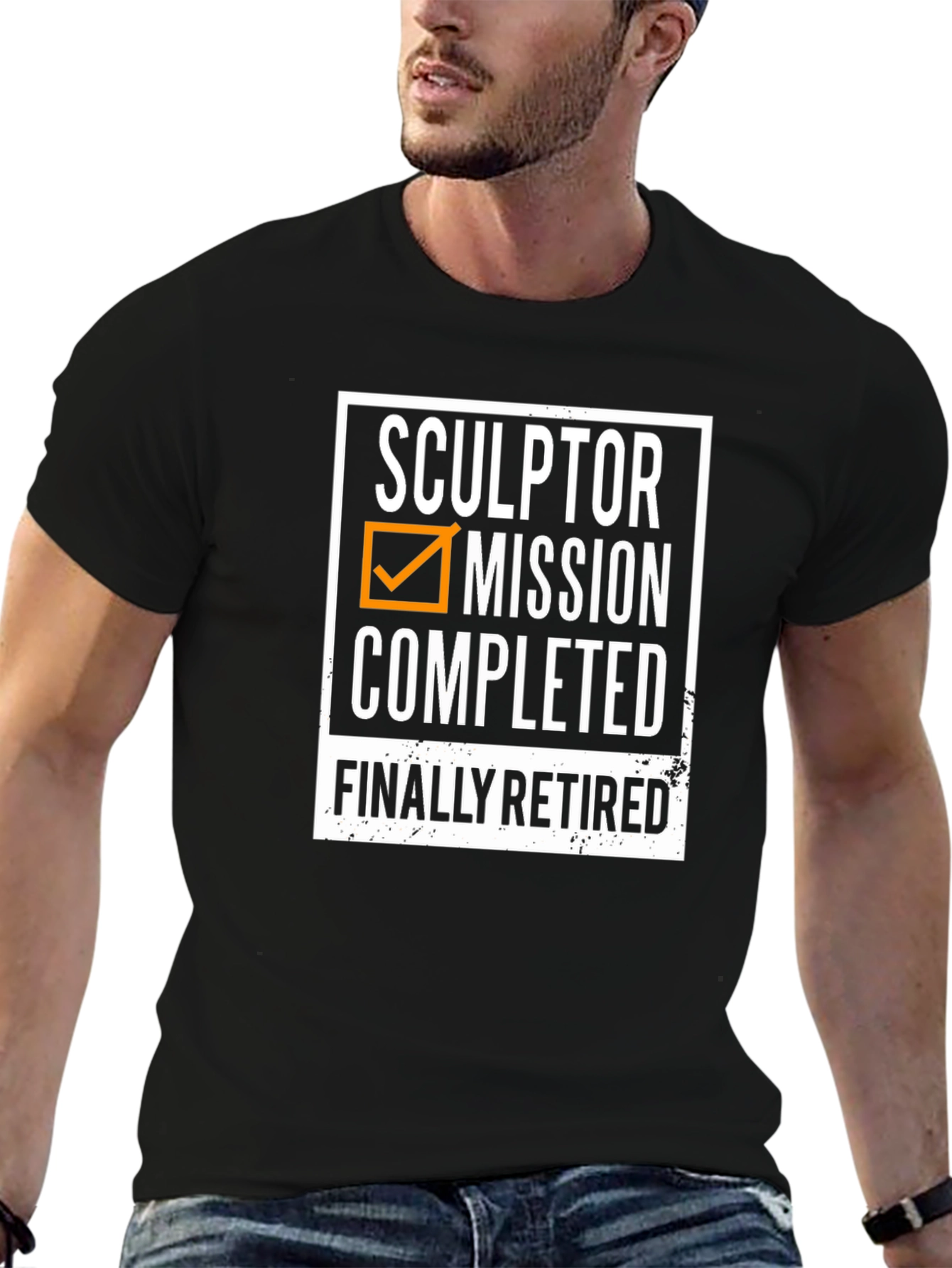 Sculptor Retired - Mission Completed T-Shirt