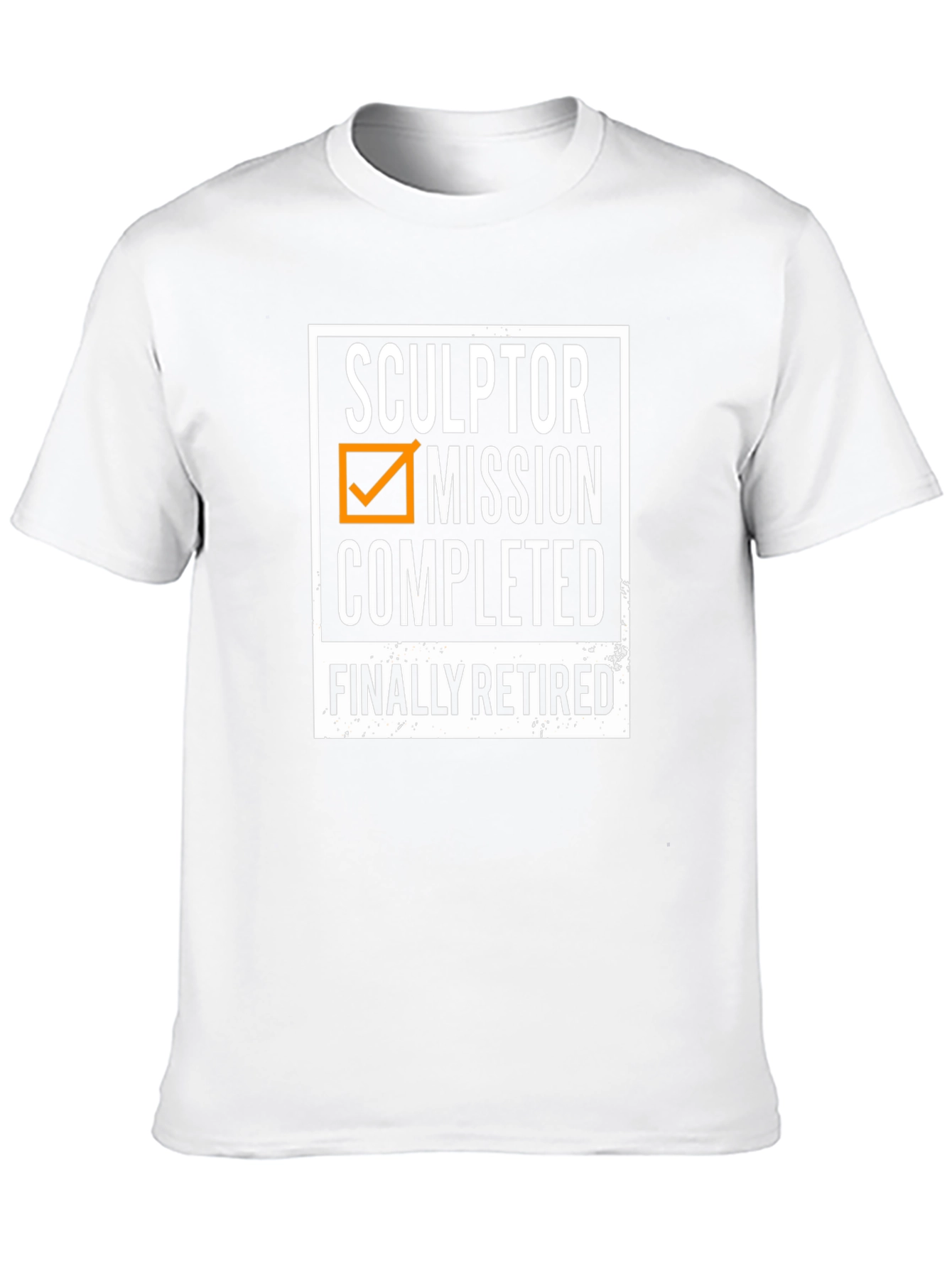 Sculptor Retired - Mission Completed T-Shirt