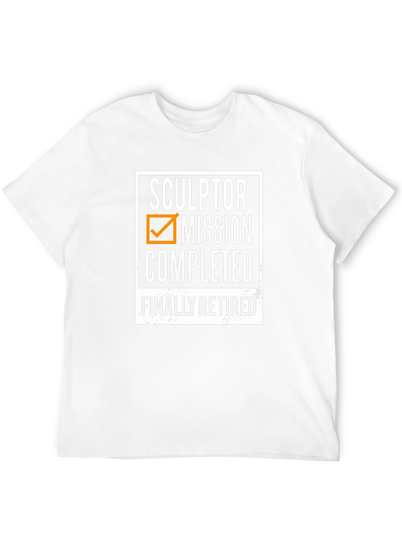 Sculptor Retired - Mission Completed T-Shirt