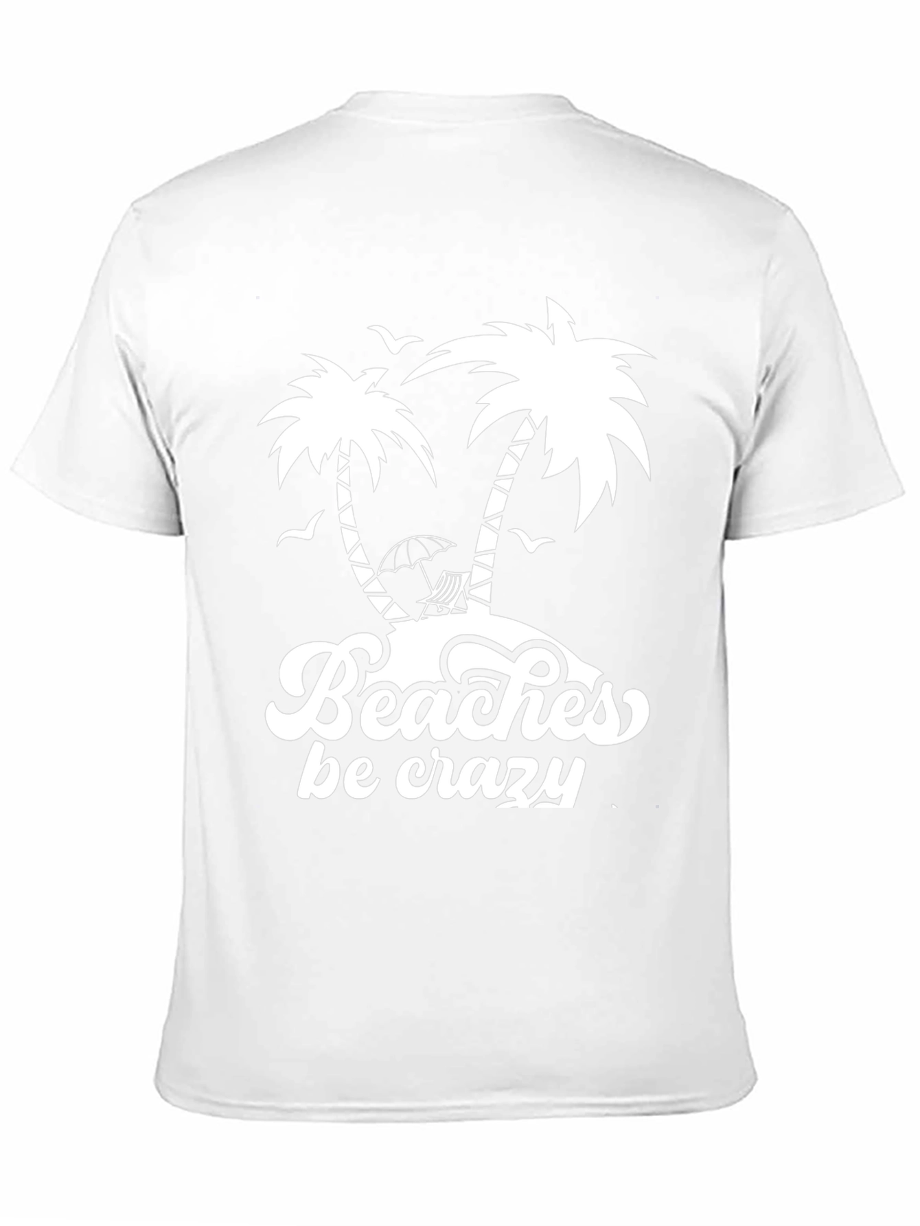 Beaches Be Crazy Graphic T-Shirt