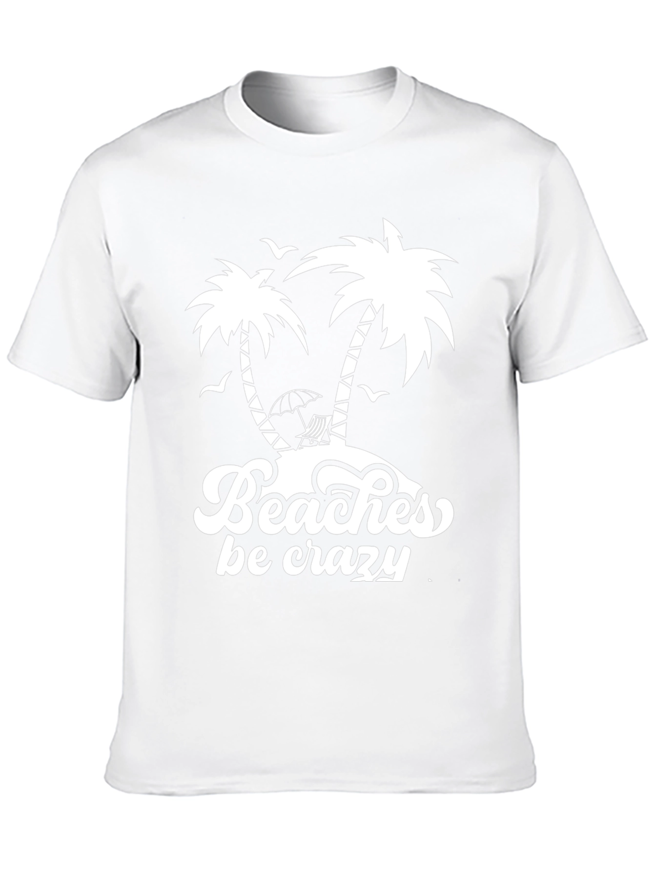Beaches Be Crazy Graphic T-Shirt