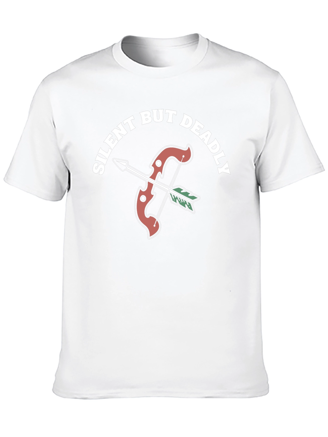 Silent But Deadly Bow & Arrow Graphic Tee