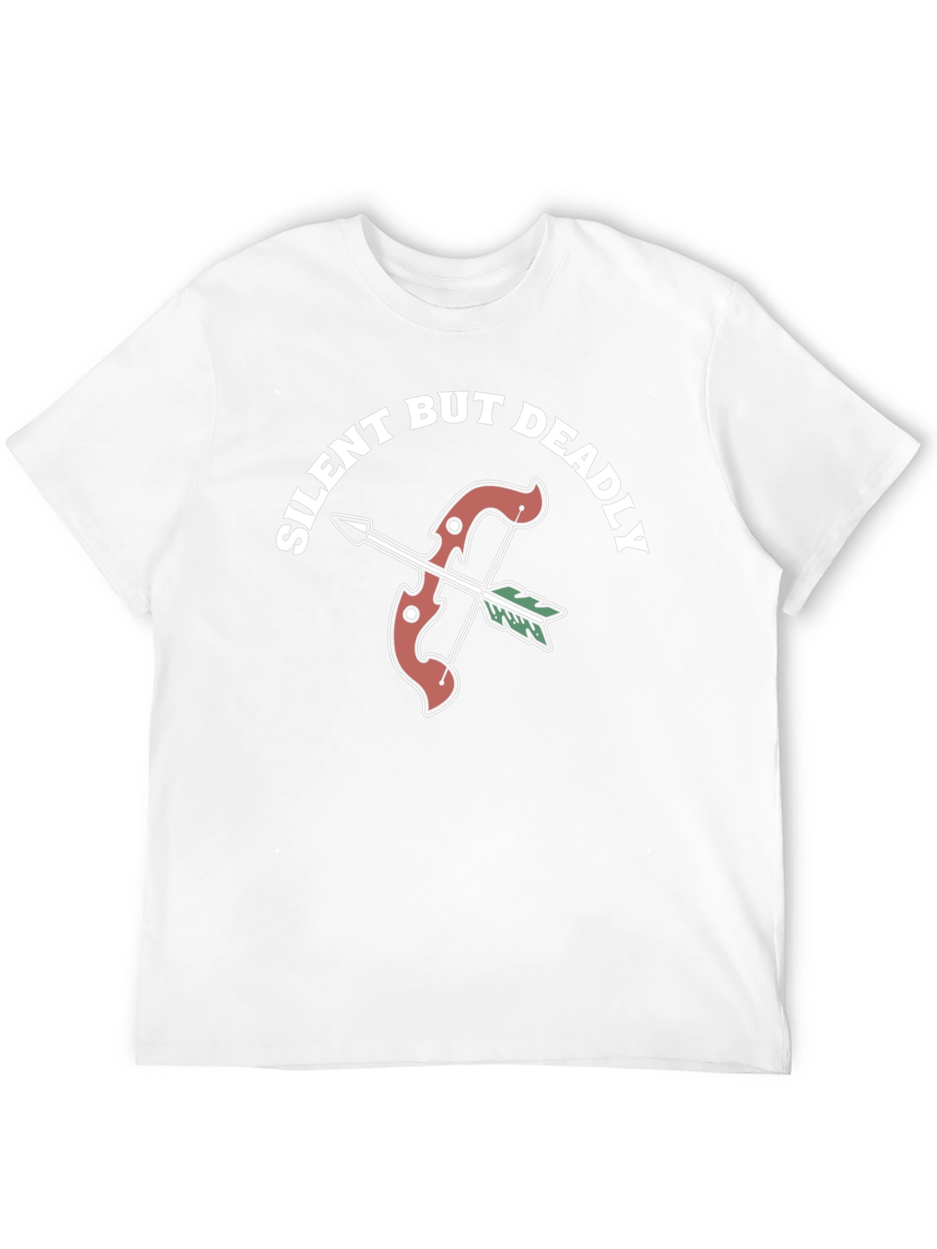 Silent But Deadly Bow & Arrow Graphic Tee