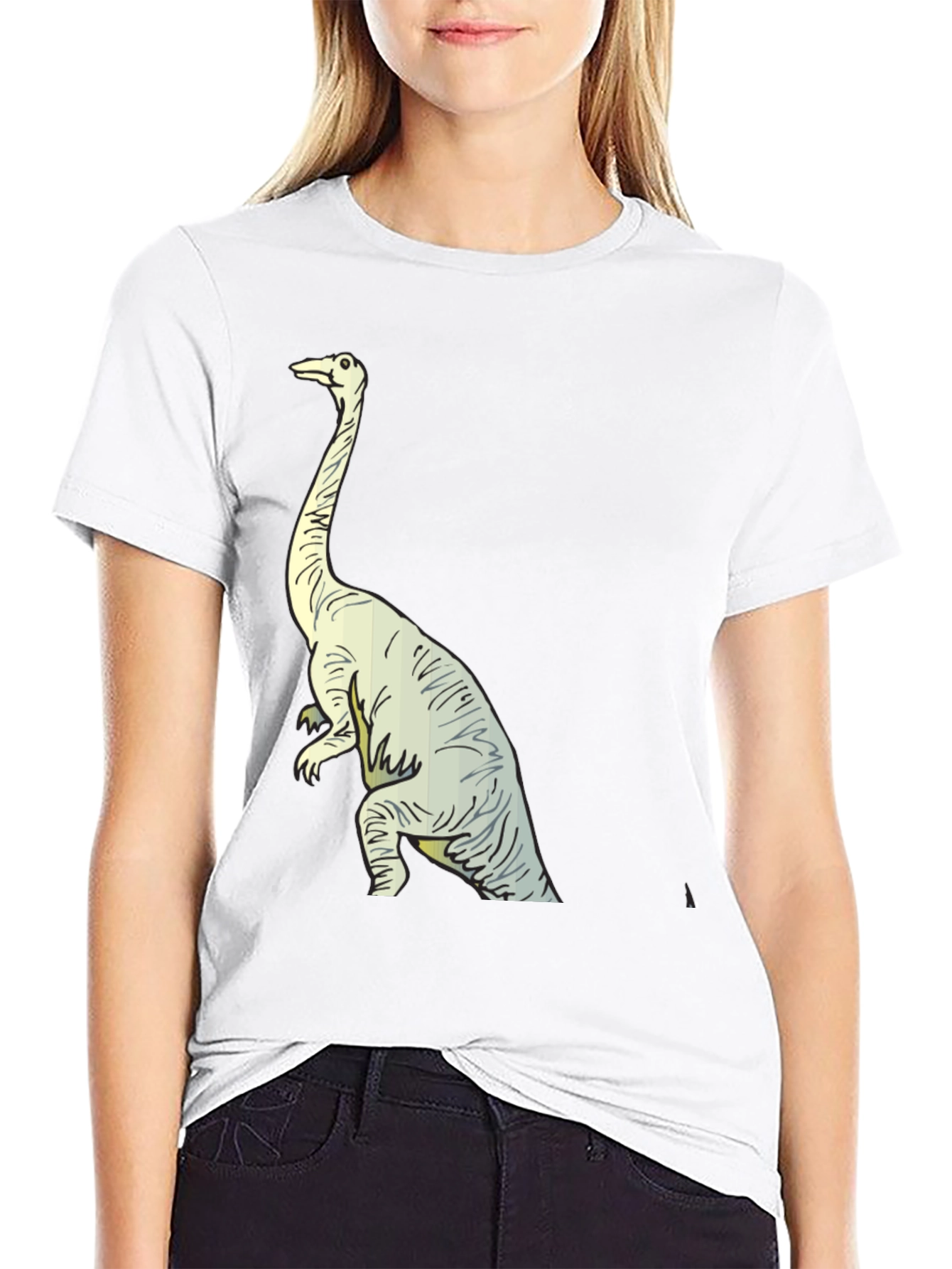 Dinosaur Graphic Black Tee