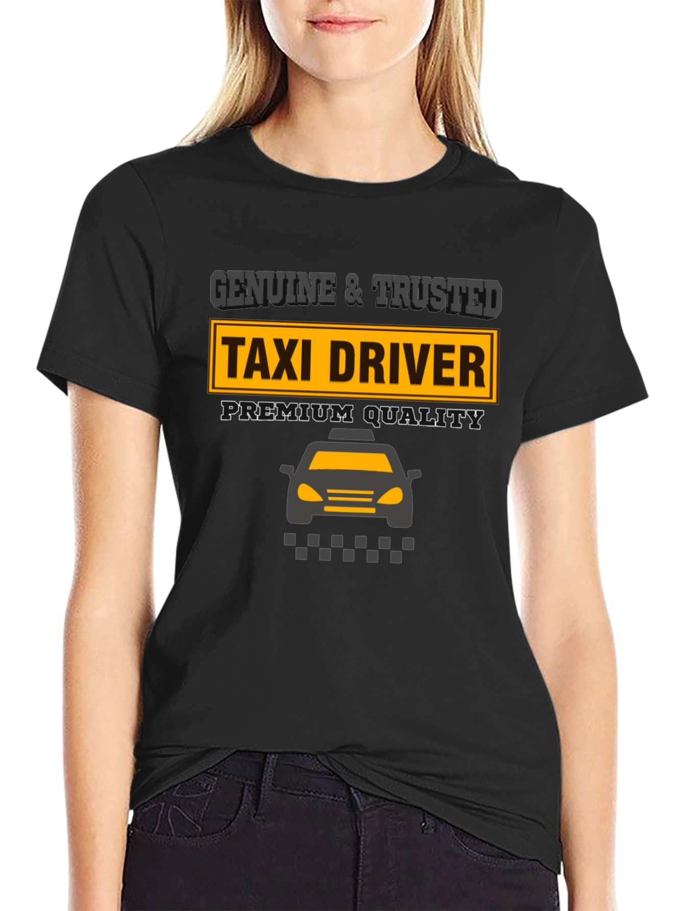Genuine & Trusted Taxi Driver Premium Quality T-Shirt
