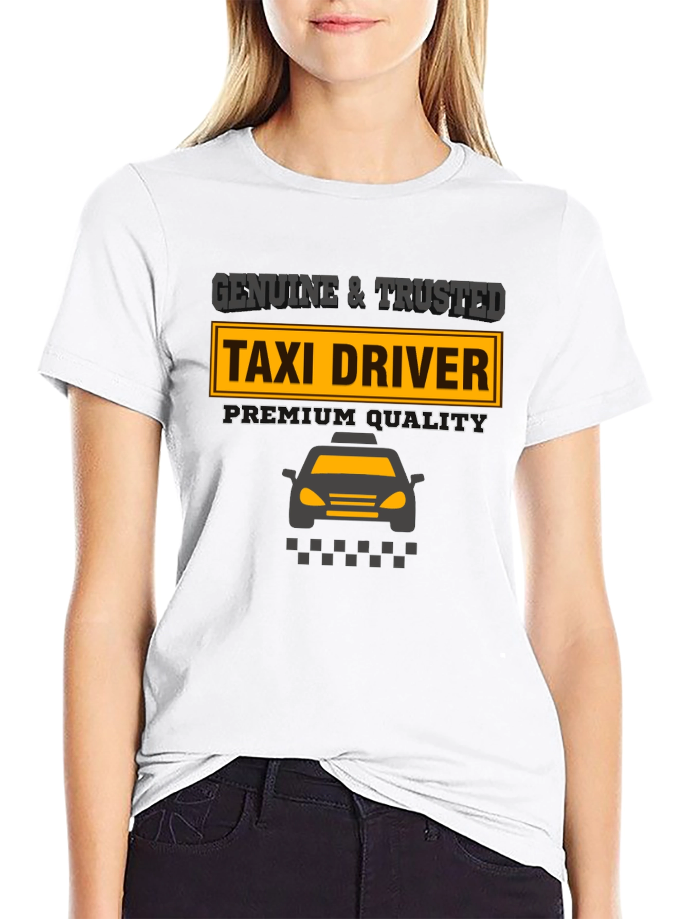 Genuine & Trusted Taxi Driver Premium Quality T-Shirt