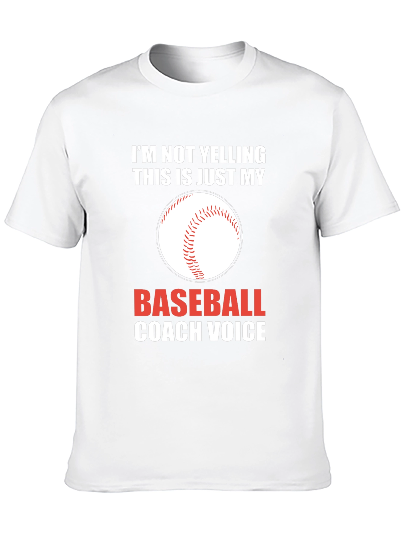 Baseball Coach Voice T-Shirt