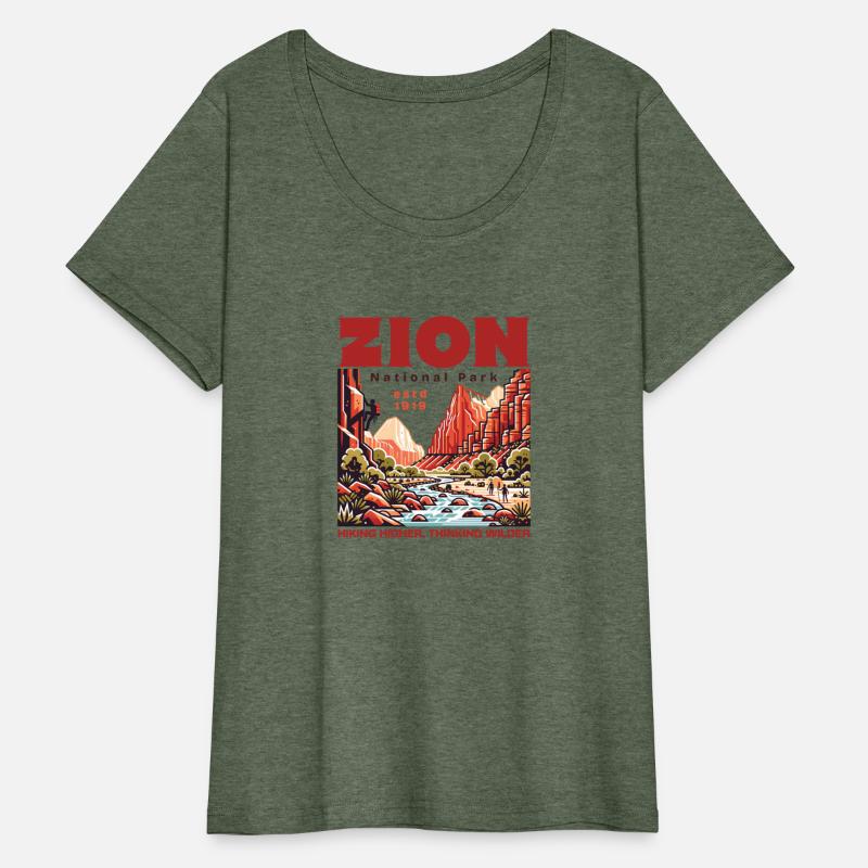 Zion National Park Establish in 1919 Hiking