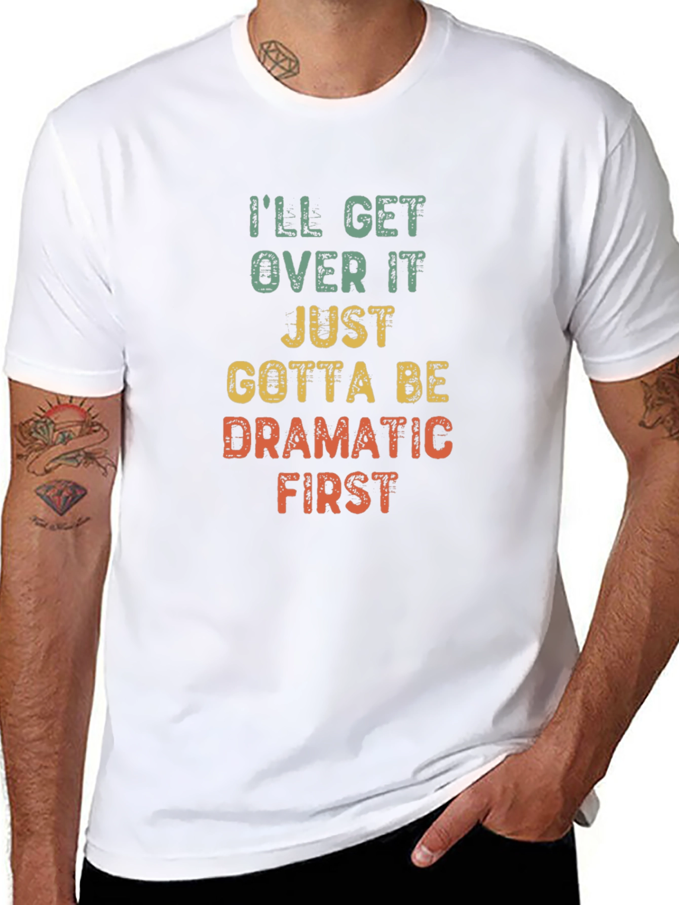 Dramatic First T-Shirt - Soft Cotton Tee