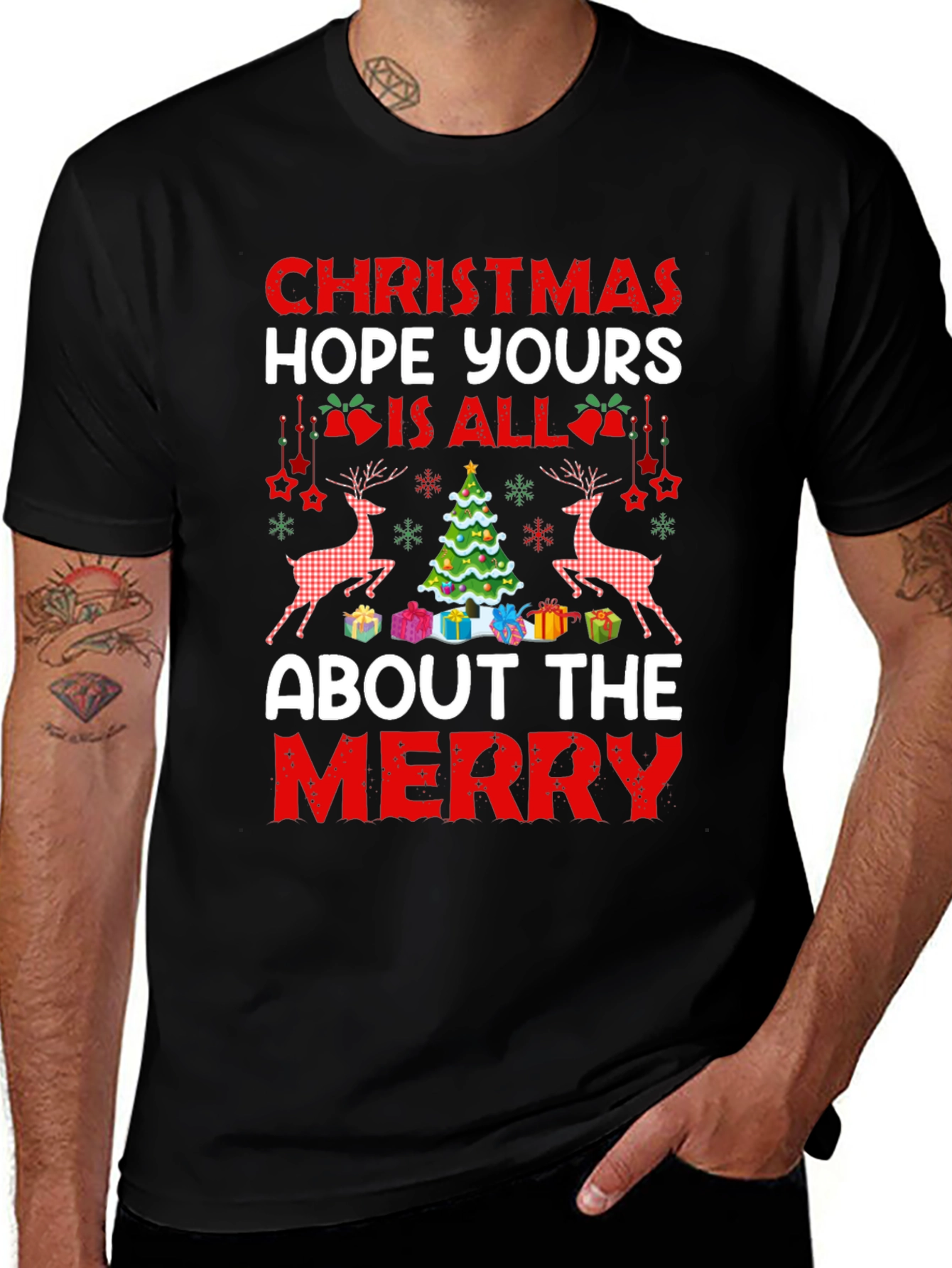 Christmas Hope Yours Is All About The Merry T-Shirt
