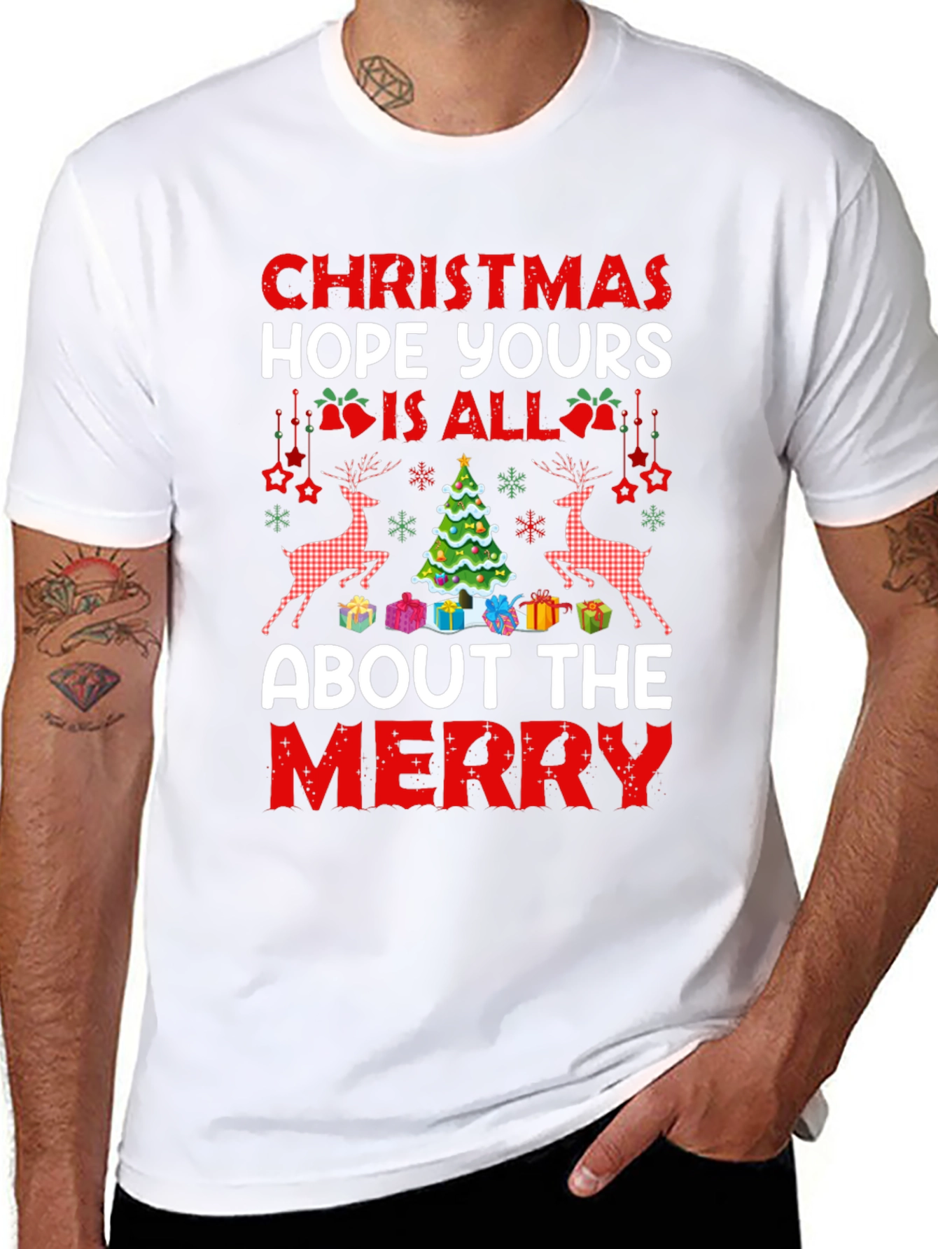 Christmas Hope Yours Is All About The Merry T-Shirt