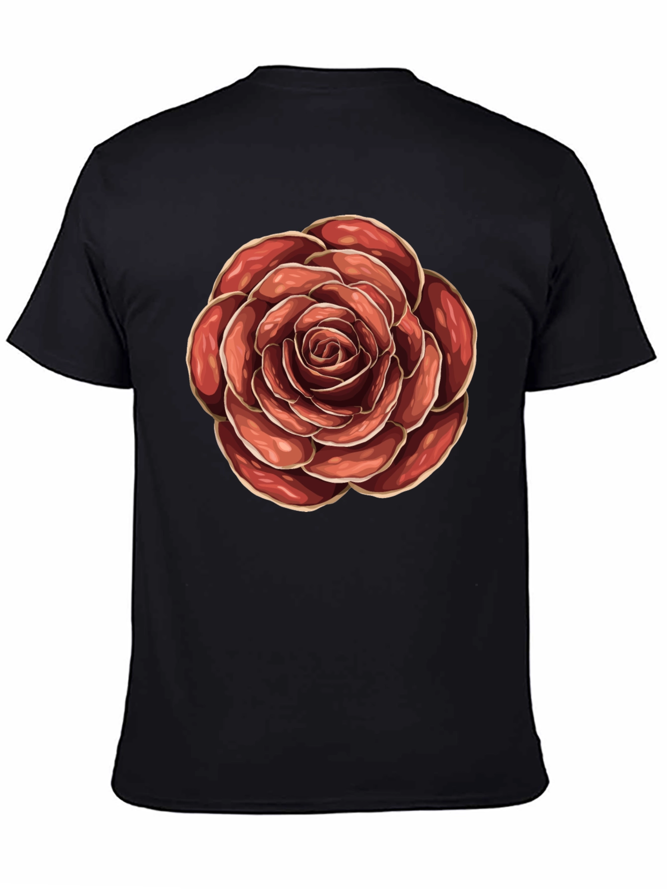 Rose Graphic Tee - Stylish Casual Wear