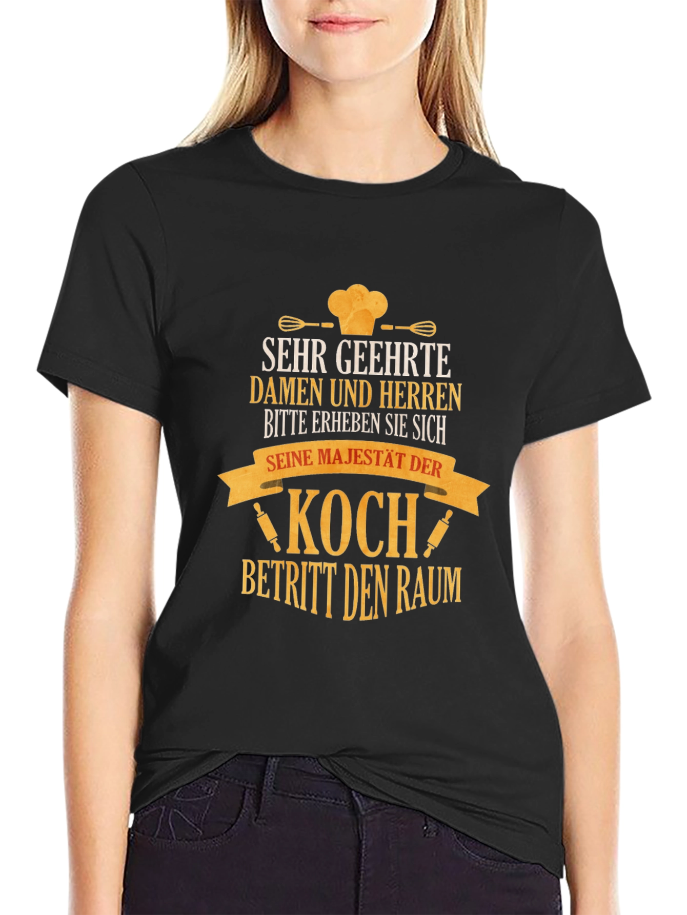 Chef T-Shirt - Koch Betritt den Raum