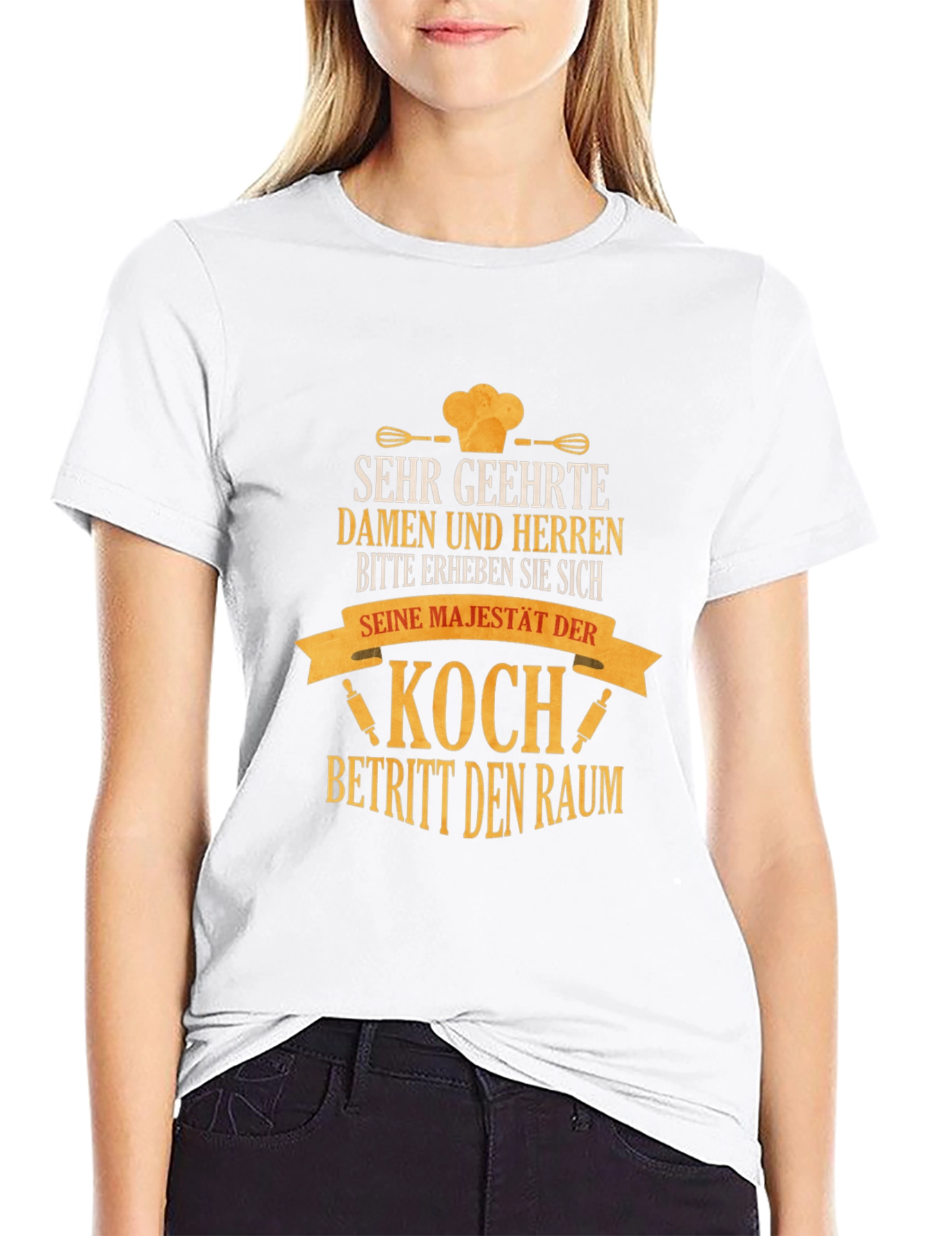 Chef T-Shirt - Koch Betritt den Raum